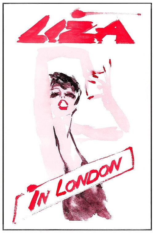 Liza in London 1986 official movie poster