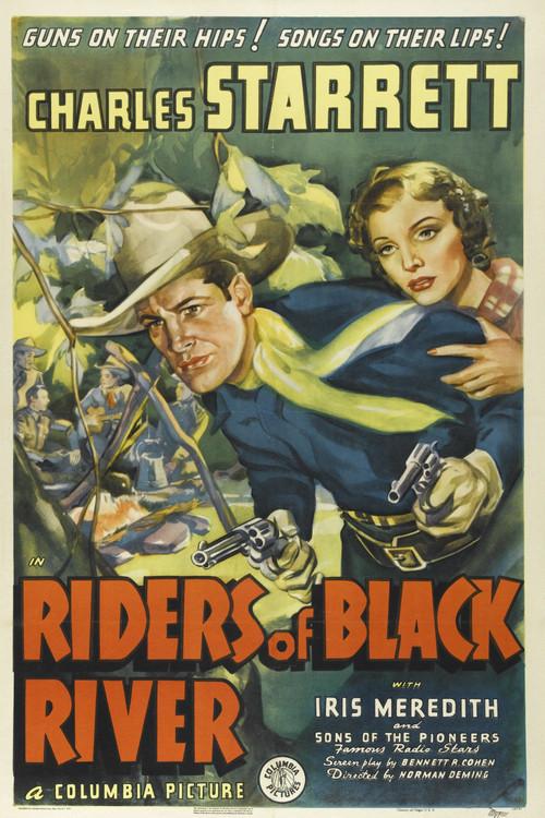 Riders of Black River 1939 official movie poster