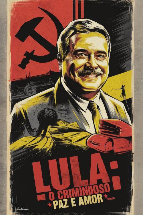 Lula - O Criminoso Paz e Amor 2025 official movie poster