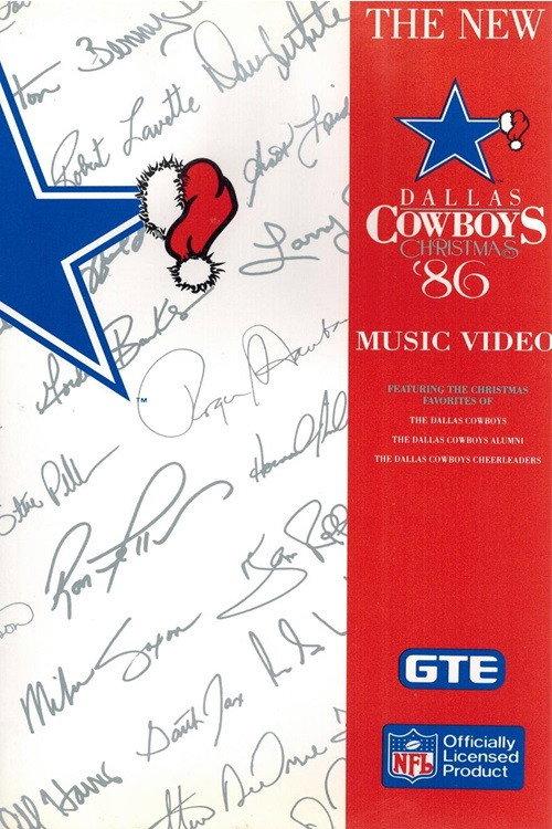 The New Dallas Cowboys Christmas '86 Music Video 1986 official movie poster