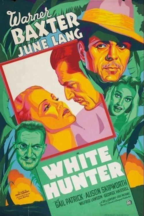 White Hunter 1936 official movie poster