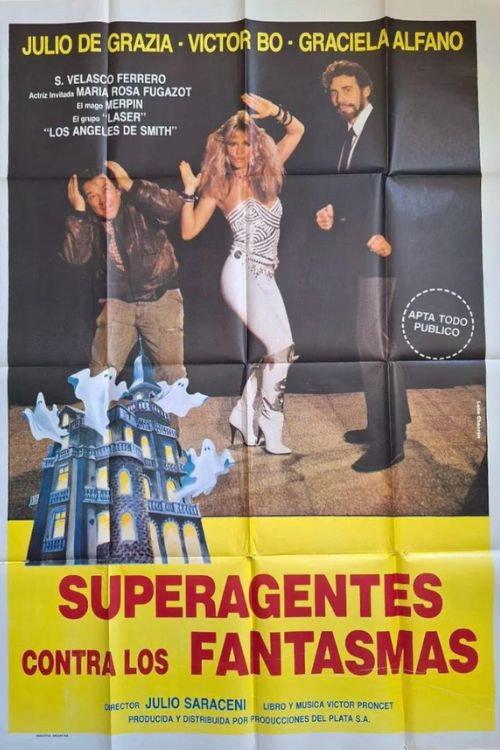 Superagentes contra los fantasmas 1986 official movie poster