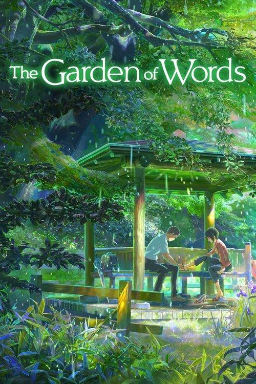 The Garden of Words 2013 official movie poster