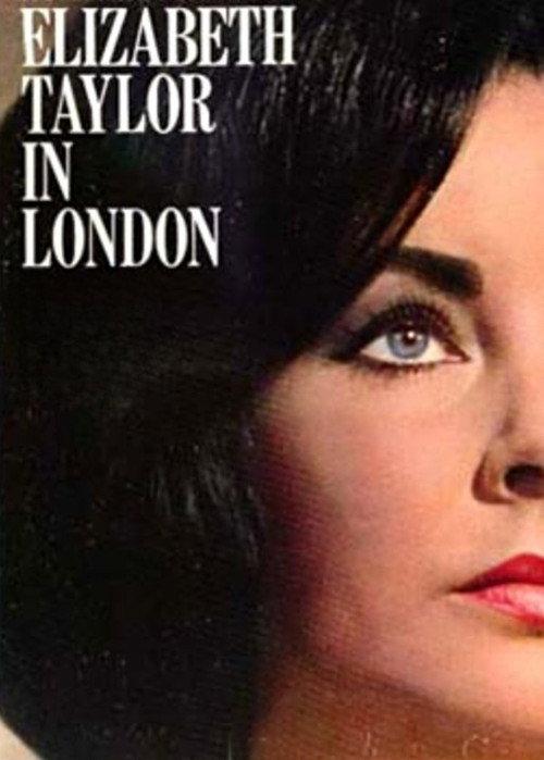 Elizabeth Taylor in London 1963 official movie poster
