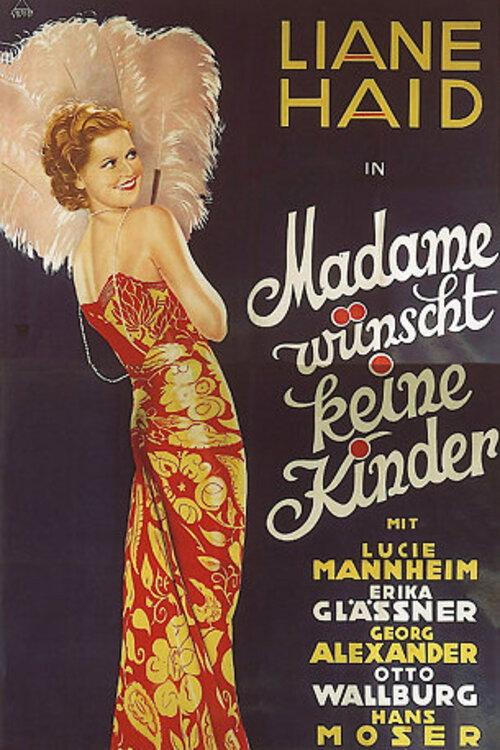 Madame Wants No Children 1933 official movie poster