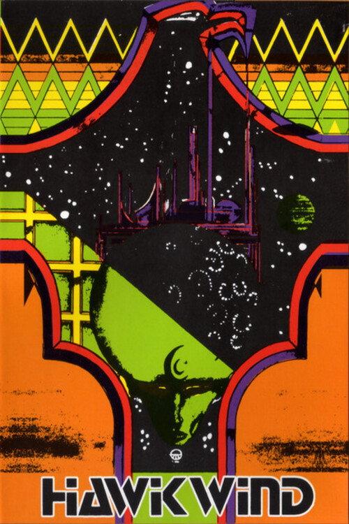 Hawkwind: Night of the Hawks 2001 official movie poster
