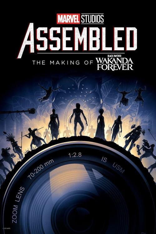 Marvel Studios Assembled: The Making of Black Panther: Wakanda Forever 2023 official movie poster