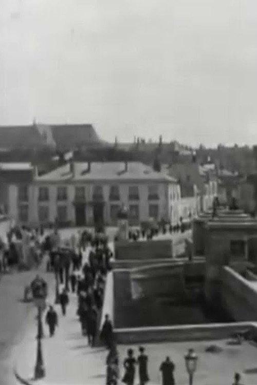 Panorama pris depuis une plate-forme mobile 1896 official movie poster