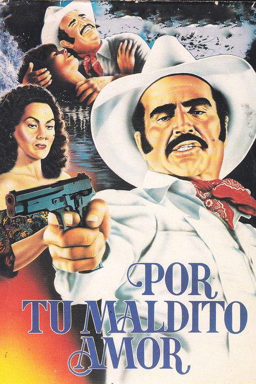 Por Tu Maldito Amor 1990 official movie poster