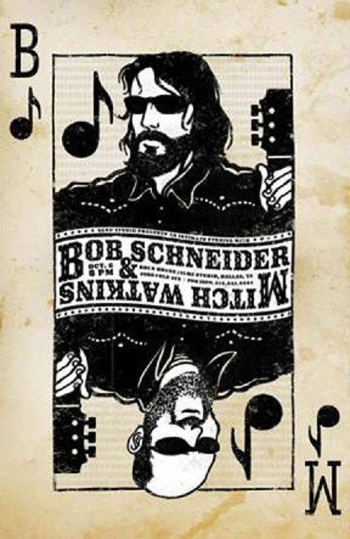 Bob Schneider & Mitch Watkins - Live at Bend Studio  official movie poster