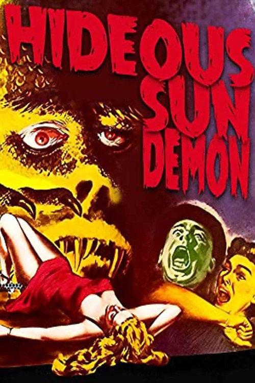 The Hideous Sun Demon 1958 official movie poster