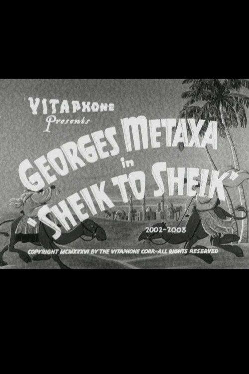 Sheik to Sheik 1936 official movie poster