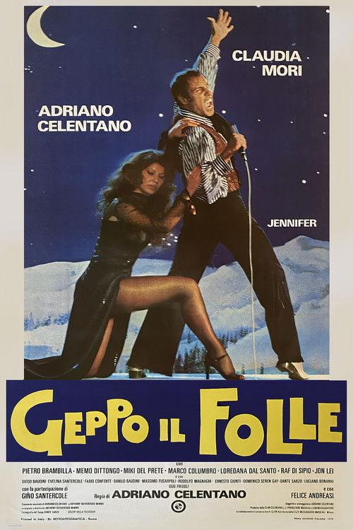 Geppo il folle 1978 official movie poster