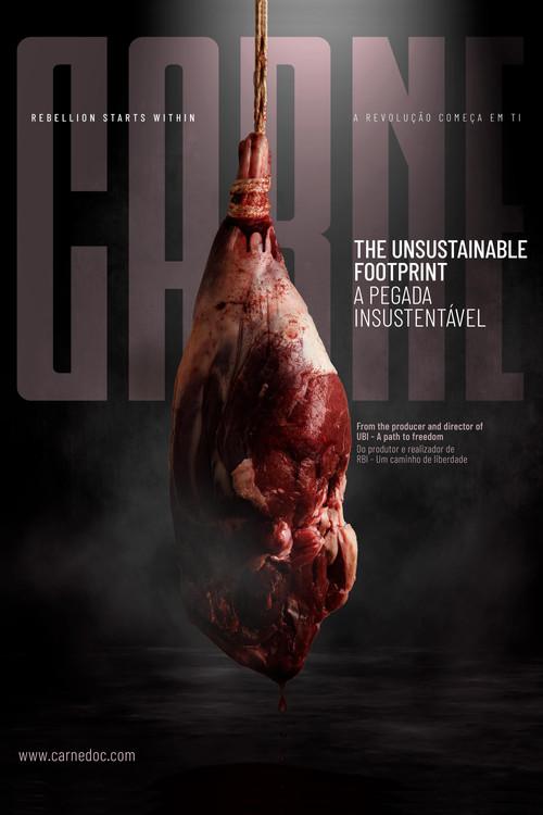 Carne: The Unsustainable Footprint 2023 official movie poster