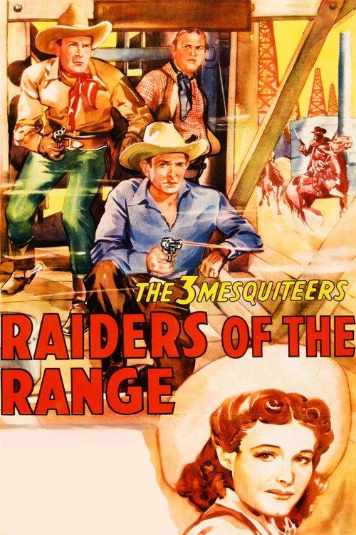 Raiders of the Range 1942 official movie poster