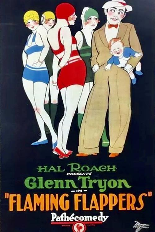 Flaming Flappers 1925 official movie poster
