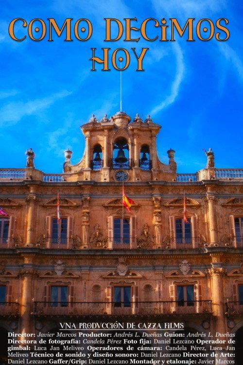 Como decimos hoy 2025 official movie poster