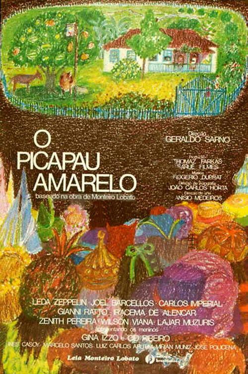 O Picapau Amarelo 1973 official movie poster