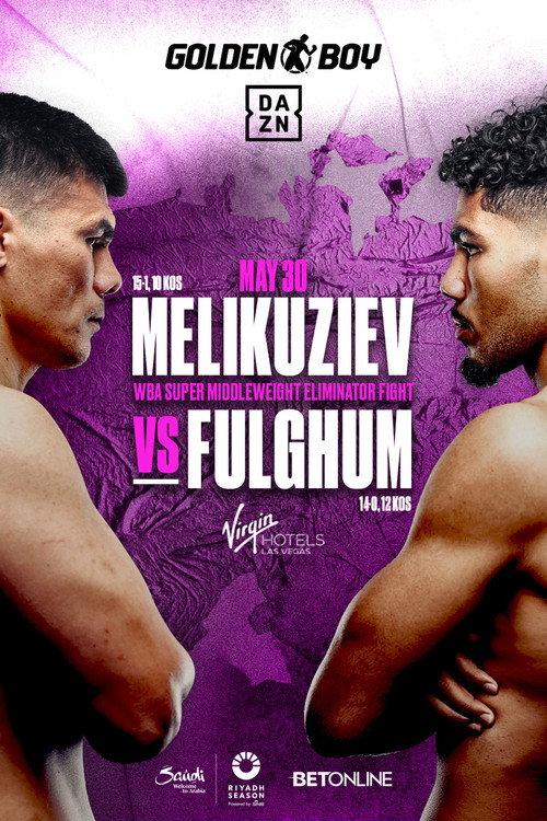 Bektemir Melikuziev vs. Darius Fulghum 2025 official movie poster