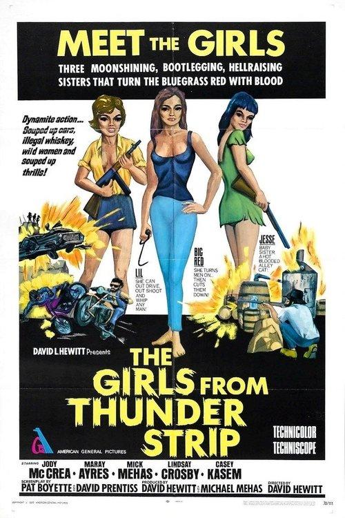 The Girls from Thunder Strip 1970 official movie poster