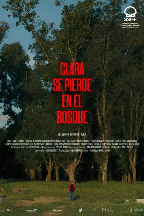 Clara Gets Lost in the Woods 2023 official movie poster