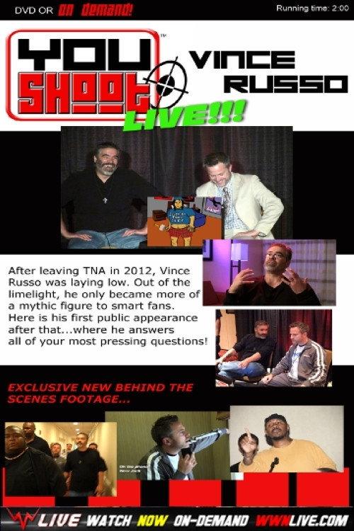 YouShoot Live: Vince Russo 2012 official movie poster