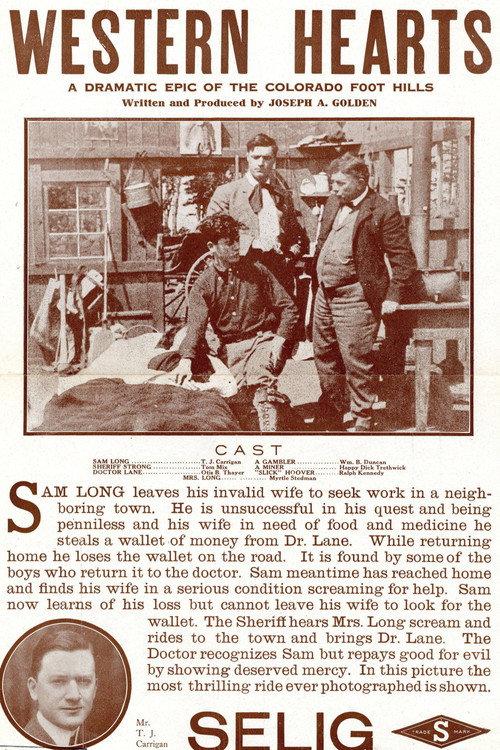 Western Hearts 1911 official movie poster