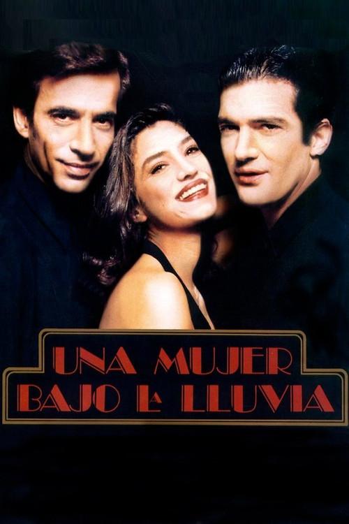 Una mujer bajo la lluvia 1992 official movie poster