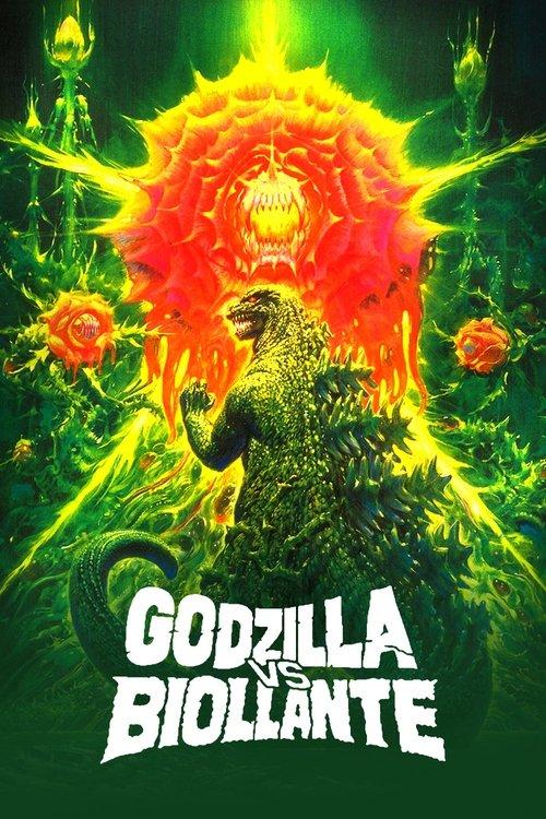 Godzilla vs. Biollante 1989 official movie poster