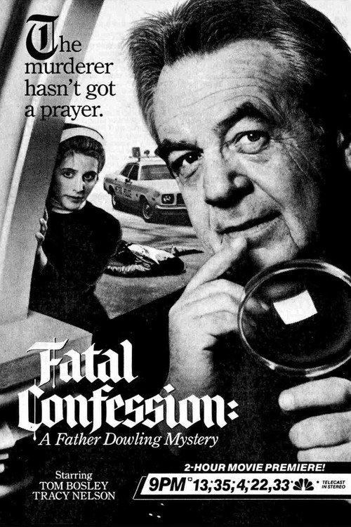 Fatal Confession: A Father Dowling Mystery 1987 official movie poster