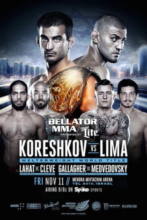 Bellator 164: Koreshkov vs. Lima 2 2016 official movie poster