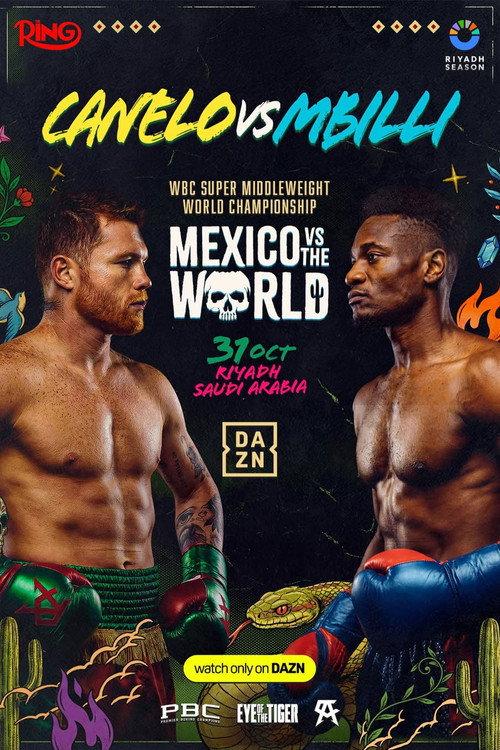 Canelo Alvarez vs. Christian Mbilli 2026 official movie poster