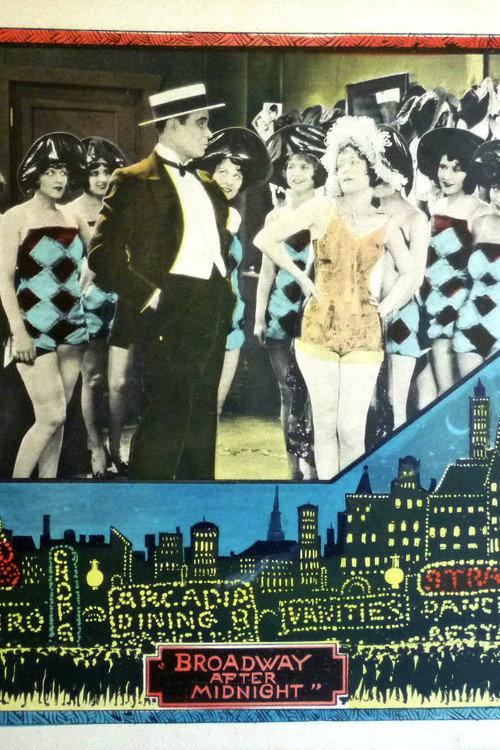 Broadway After Midnight 1927 official movie poster