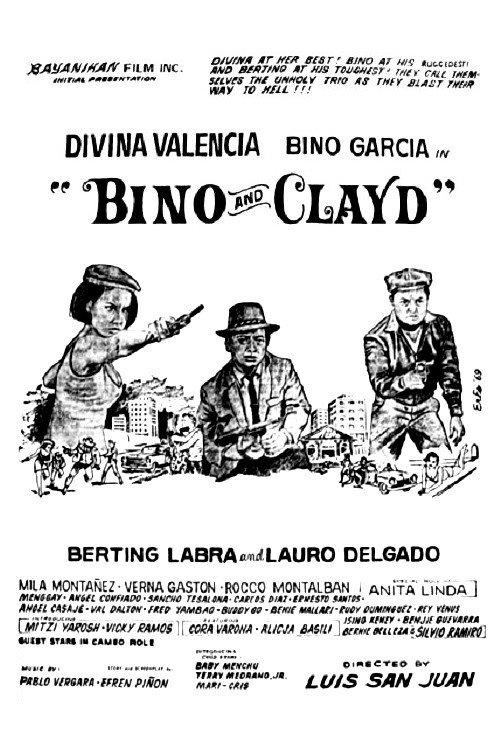 Bino and Clayd 1969 official movie poster