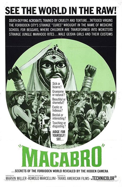 Macabro 1966 official movie poster