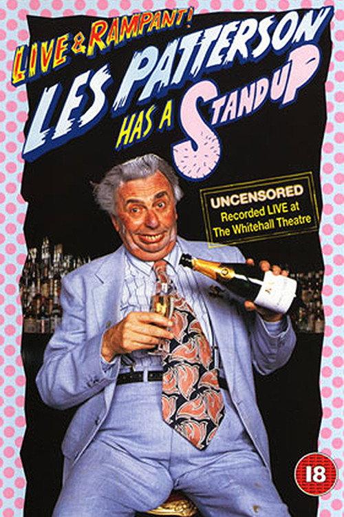 Les Patterson 'Has A Stand Up' - Live & Rampant 1996 official movie poster
