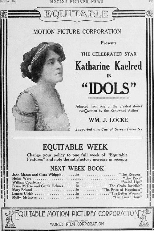 Idols 1916 official movie poster