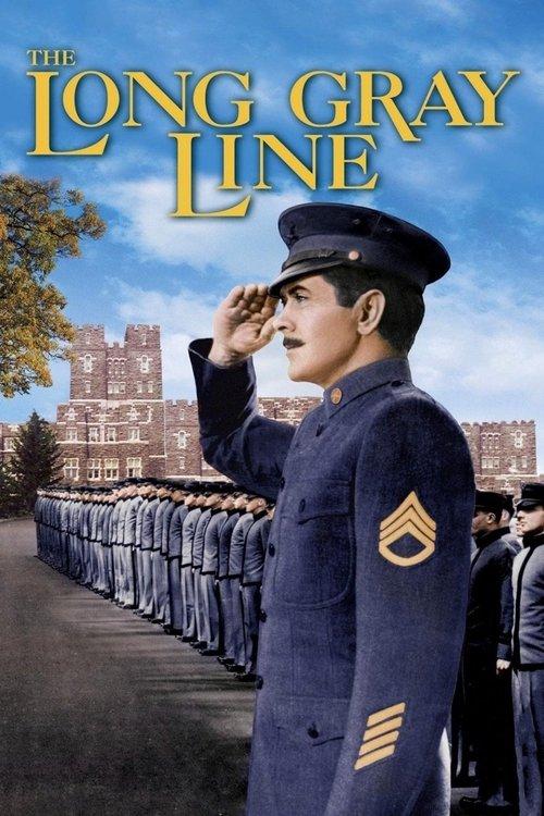 The Long Gray Line 1955 official movie poster