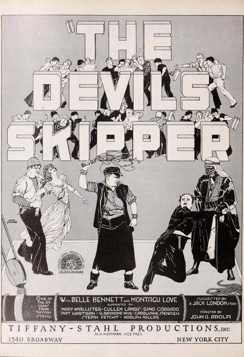 The Devil's Skipper 1928 official movie poster