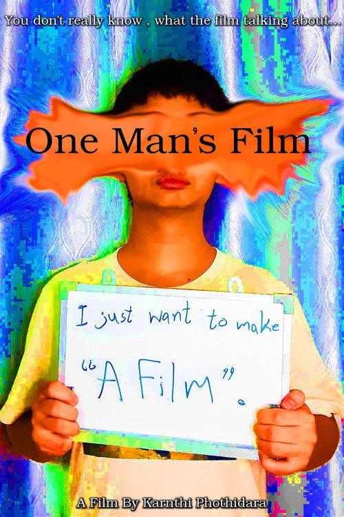 One Man's Film 2021 official movie poster