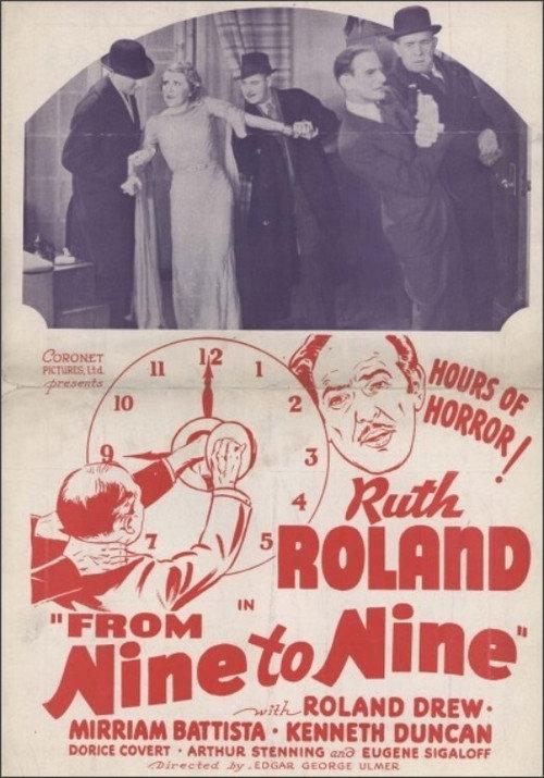 From Nine to Nine 1936 official movie poster