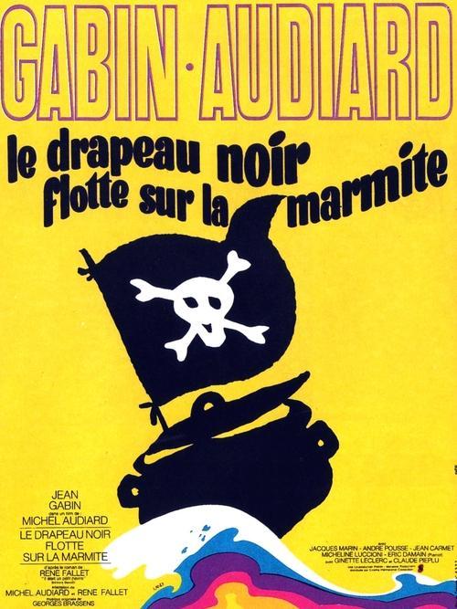 The Black Flag Waves Over the Scow 1971 official movie poster