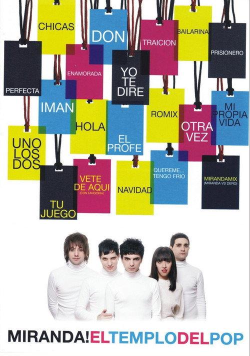 Miranda! El Templo del Pop 2008 official movie poster