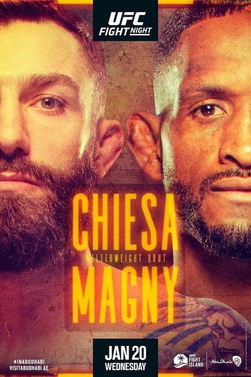 UFC on ESPN 20: Chiesa vs. Magny 2021 official movie poster
