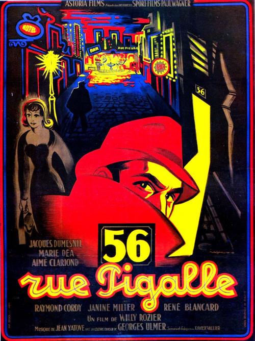 56, rue Pigalle 1949 official movie poster
