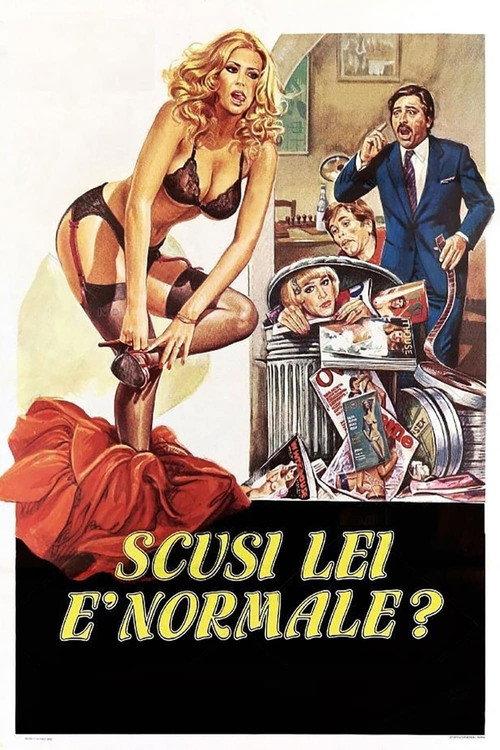 Scusi, lei è normale? 1979 official movie poster