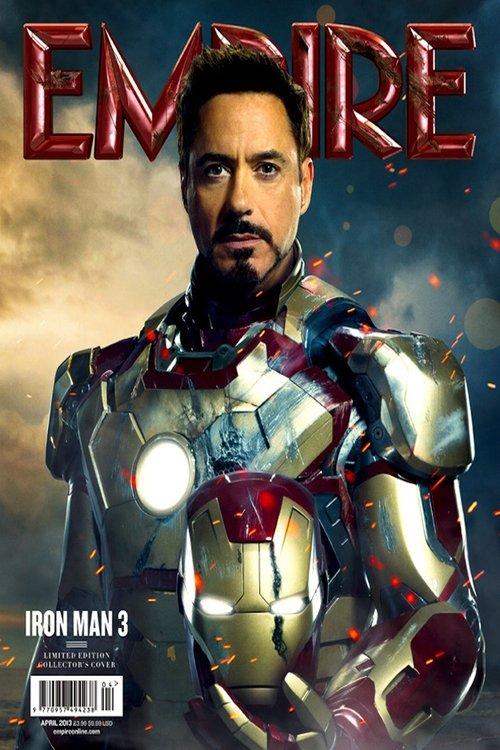 Iron Man 3 Unmasked 2013 official movie poster