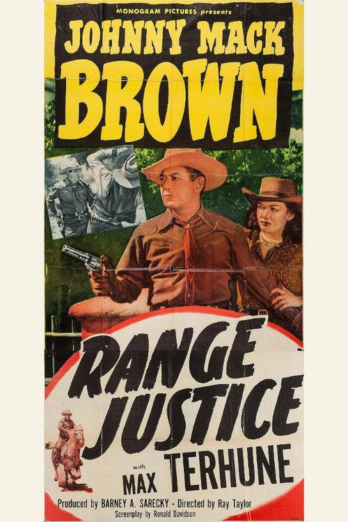 Range Justice 1949 official movie poster