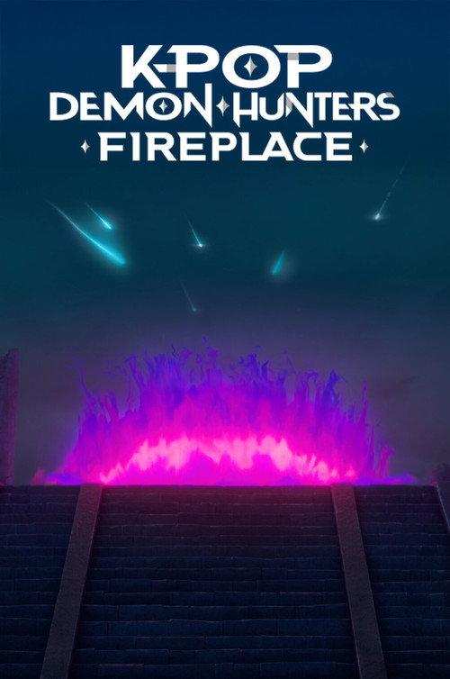KPop Demon Hunters: Fireplace 2025 official movie poster