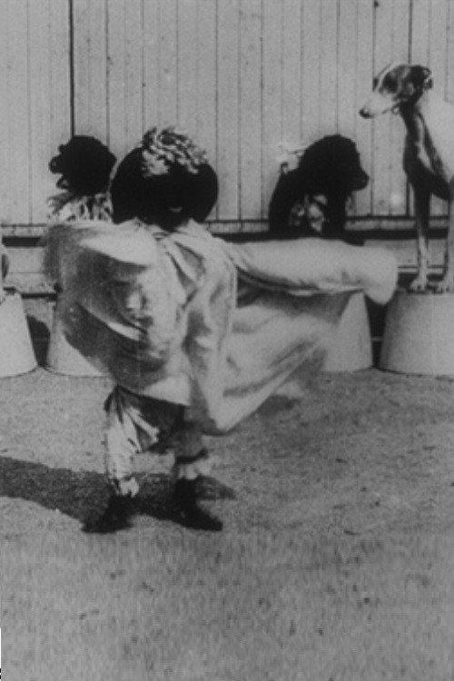 Chiens savants: la danse serpentine 1898 official movie poster